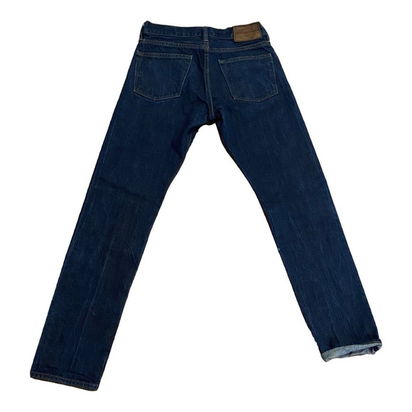 𝅺j. Crew Selvage Dark Blue  Japanese kaihara denim size 28 - Picture 2 of 5